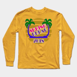 Spring Break 2018 Official T-Shirt by Basement Mastermind T-Shirt Long Sleeve T-Shirt